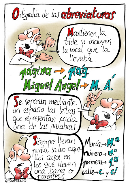 Cómo escribir las SIGLAS y ABREVIATURAS